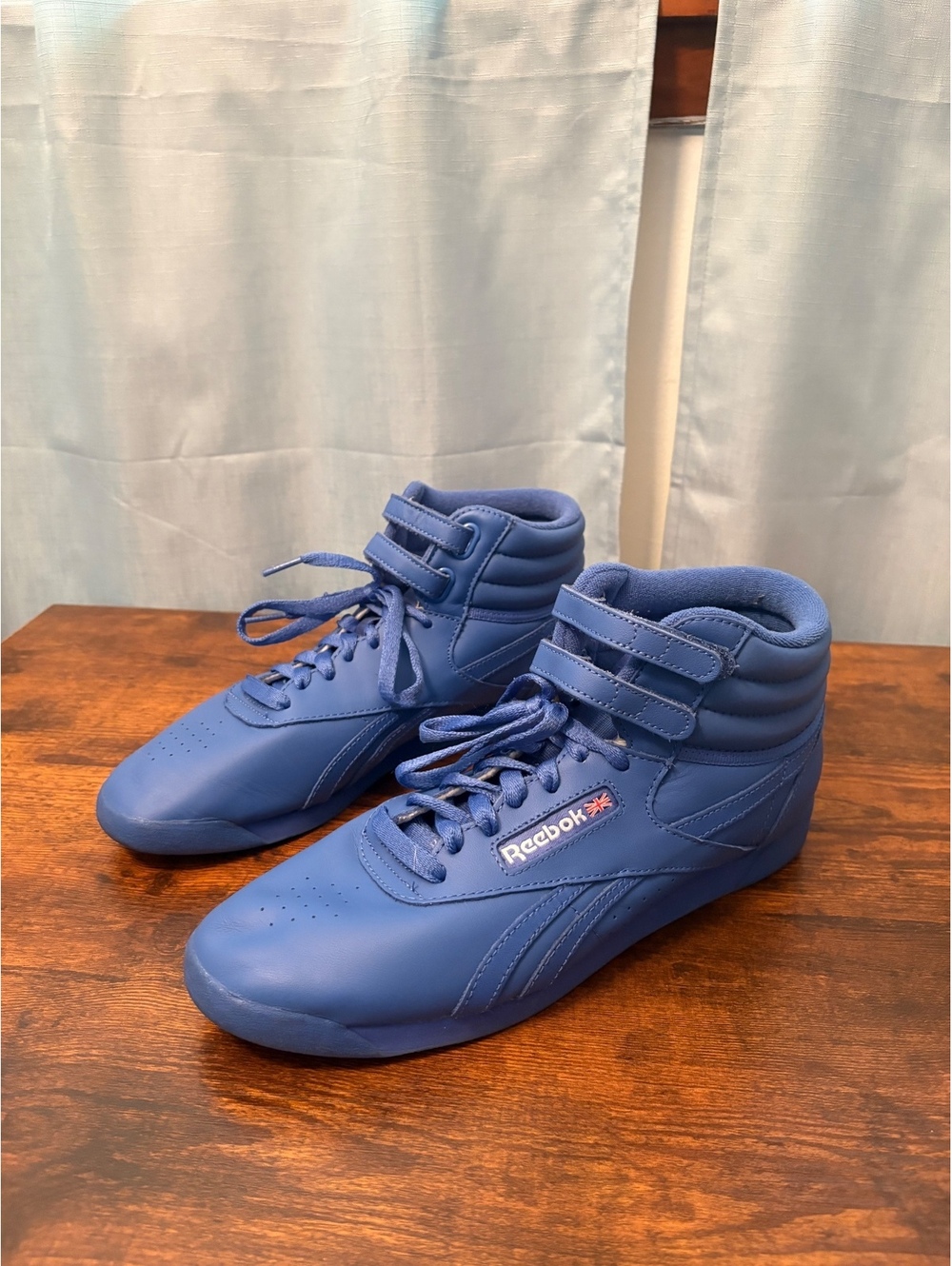 Reebok Classic High-Top Blue Sneakers Size 10